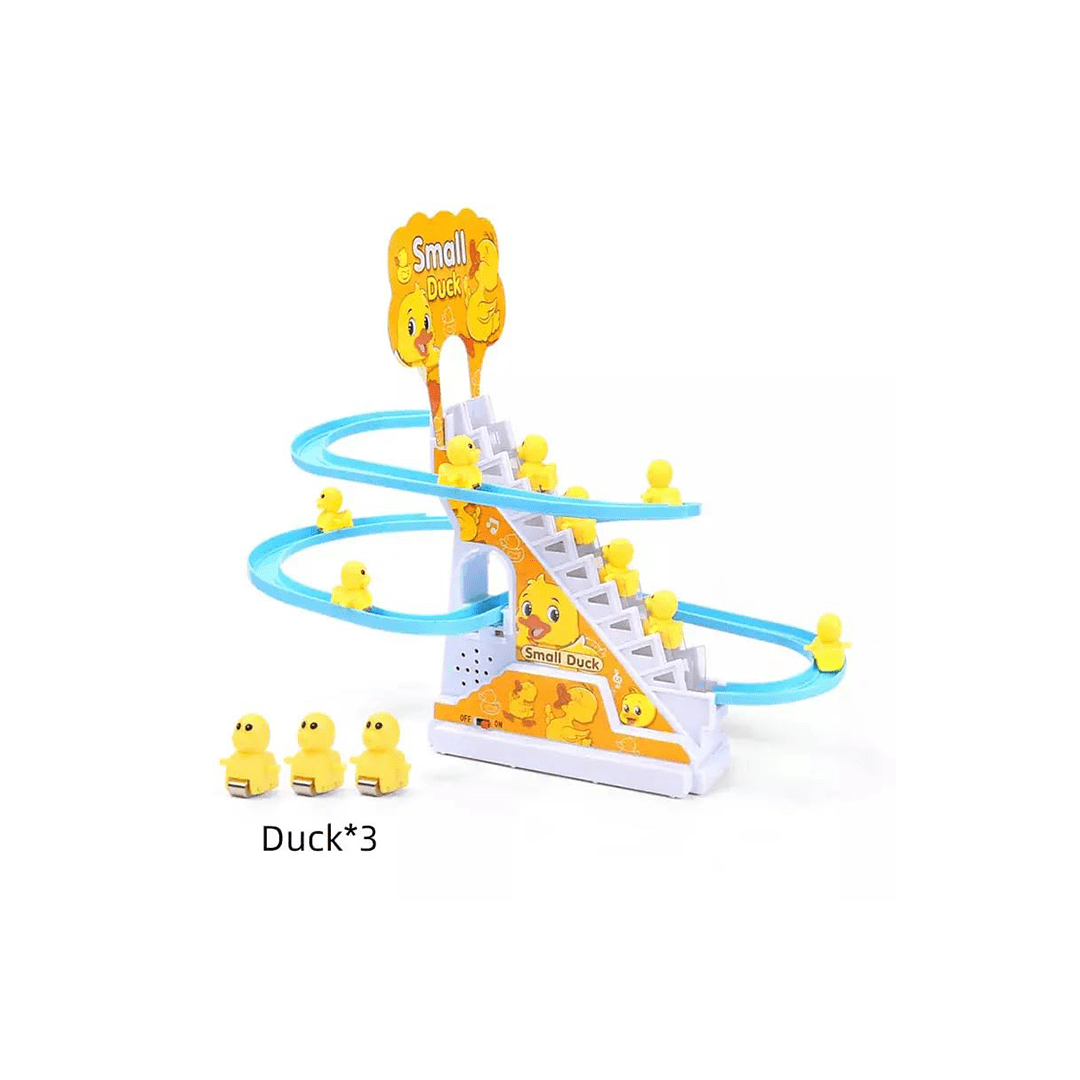 Baan Toys Toys Baan Toys Musical Duck Track Slide and Climb Stairs Toys with 3 Duck - COLOUR MAY VARY (2 Years+)