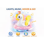 Colorful musical animal toy with moving ball 