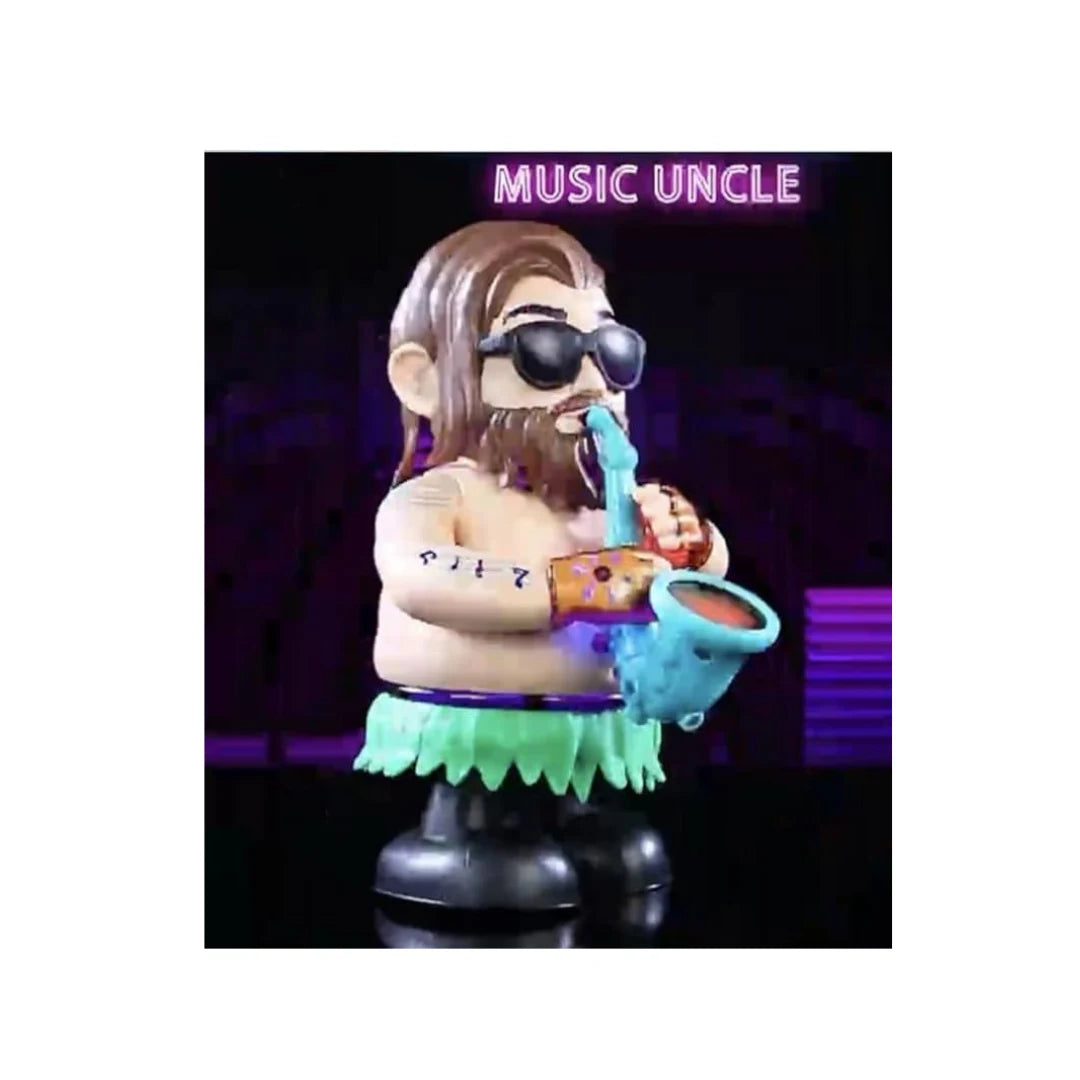 Musical Dancing Uncle Toy with flashing lights and automatic dance action
