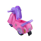 Musical Vespa ride-on scooter toddlers lights storage