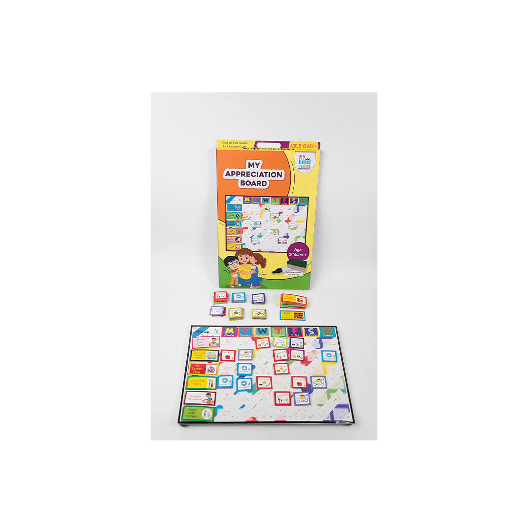 My House Teacher Visual Artwork My House Teacher Magnetic My Appreciation Board (3 Years+)