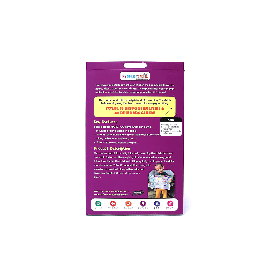 My House Teacher Visual Artwork My House Teacher Magnetic My Appreciation Board (3 Years+)