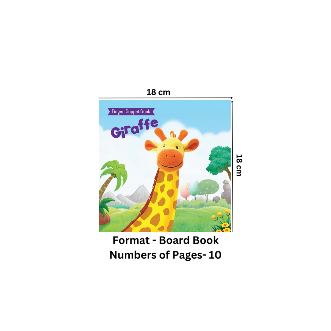 Pegasus Books Pegasus Finger Puppet Board Book - My Dear Giraffe Friend (2-4 Years)