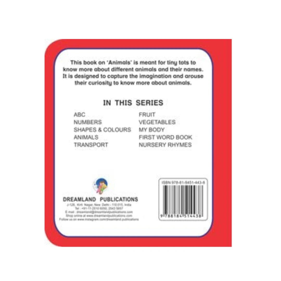 Early Learning Animals Book