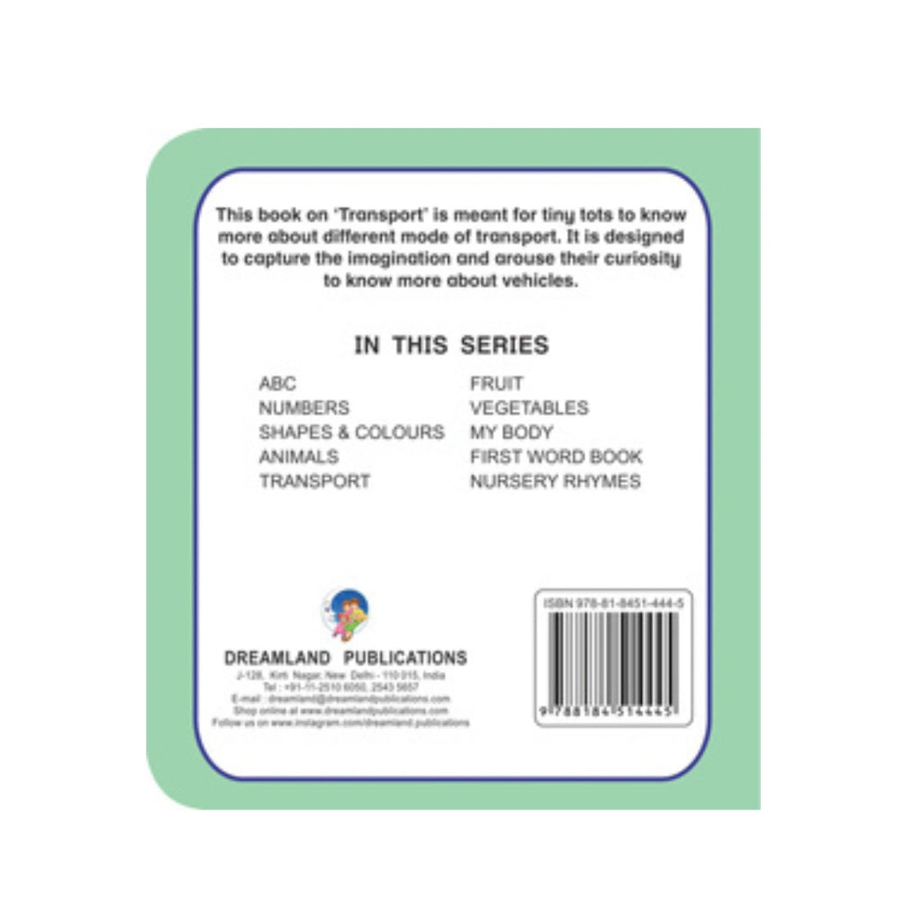 Soft Cover Vehicles Book