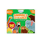 6 Educational Beginner Jigsaw Puzzles with 21 Pieces