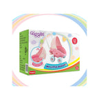 Push Toy with Adjustable Hood, Rolling Wheels & Chiming Sound