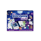 My Storybook Art Kit ,Space Explorers ,DIY Creative Writing & Craft Kit with Storybooks,Stickers & Markers ( 5+ years)