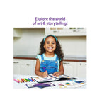 My Storybook Art Kit ,Space Explorers ,DIY Creative Writing & Craft Kit with Storybooks,Stickers & Markers ( 5+ years)