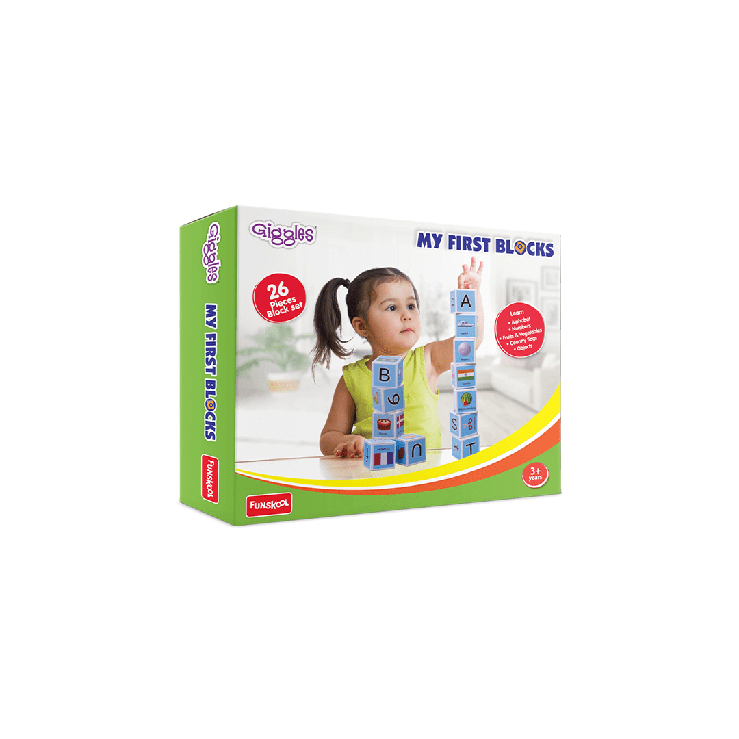 Funskool Toys Funskool Giggles My first blocks (3 Years+)