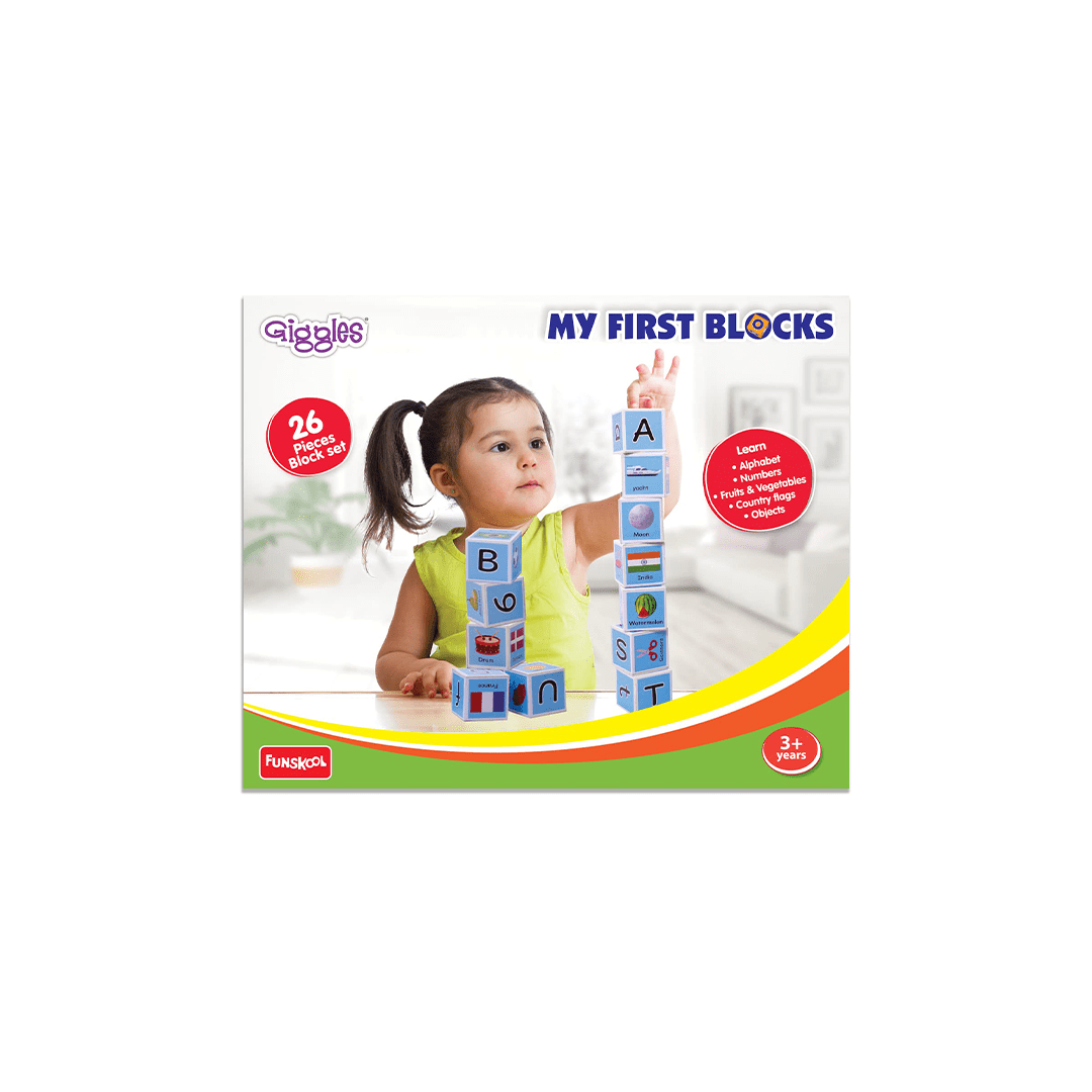 Funskool Toys Funskool Giggles My first blocks (3 Years+)