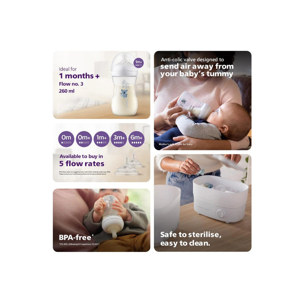 Koala baby feeding bottle BPA-free