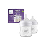Baby feeding bottle twin pack BPA-free