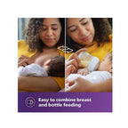 Natural response baby feeding bottle BPA-free