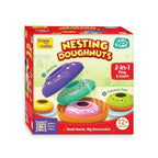 Colorful nesting doughnut toy set 
