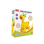Nico the Giraffe,Interactive Pull-Along Toy,Non-Toxic,Child-Safe Plastic,To Improve Motor Skills,Coordination,Balance,Imagination (2 Years+)