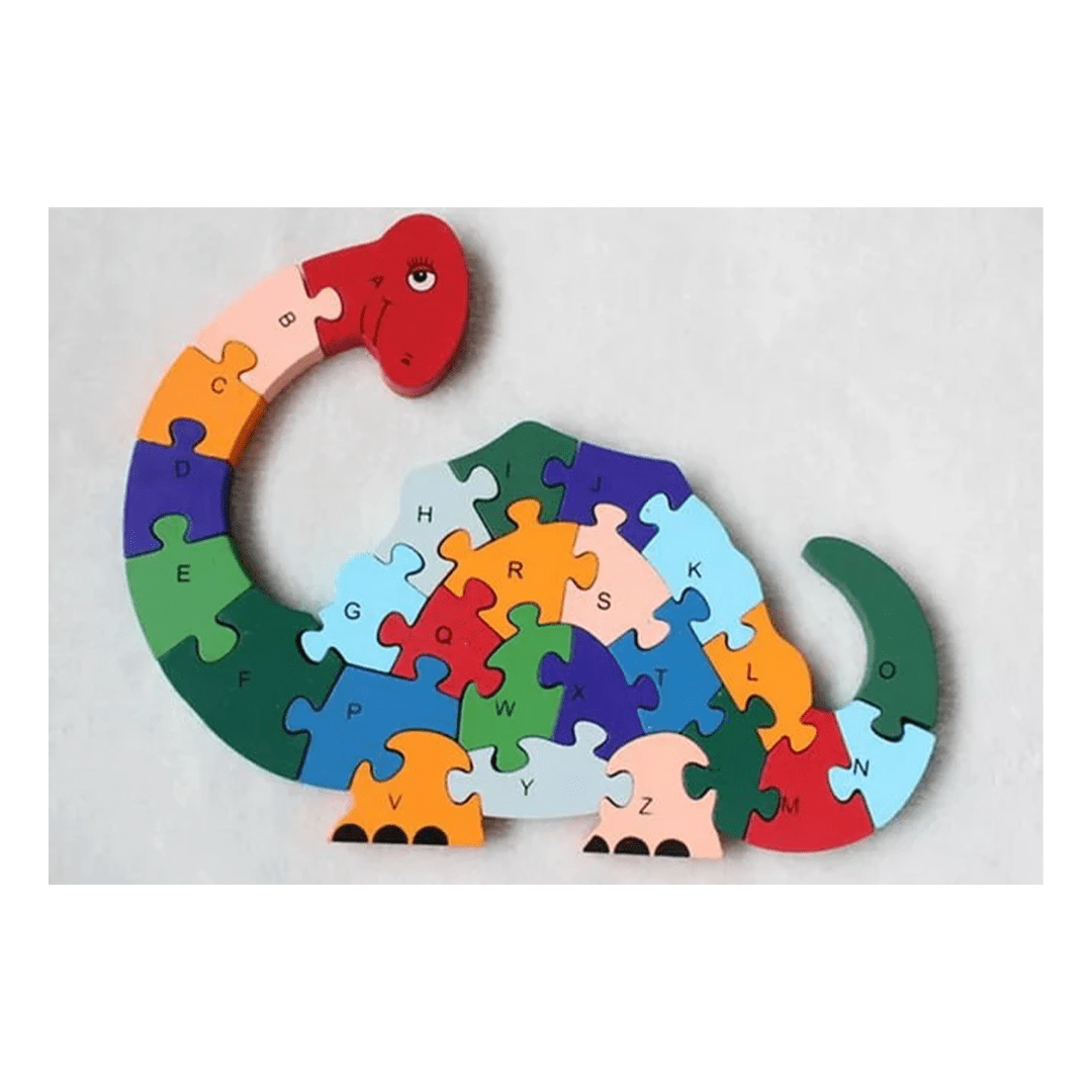 Extrokids Toys Extrokids Wooden Alphabet And Number Chucky Jigsaw Puzzle (3 Years+)