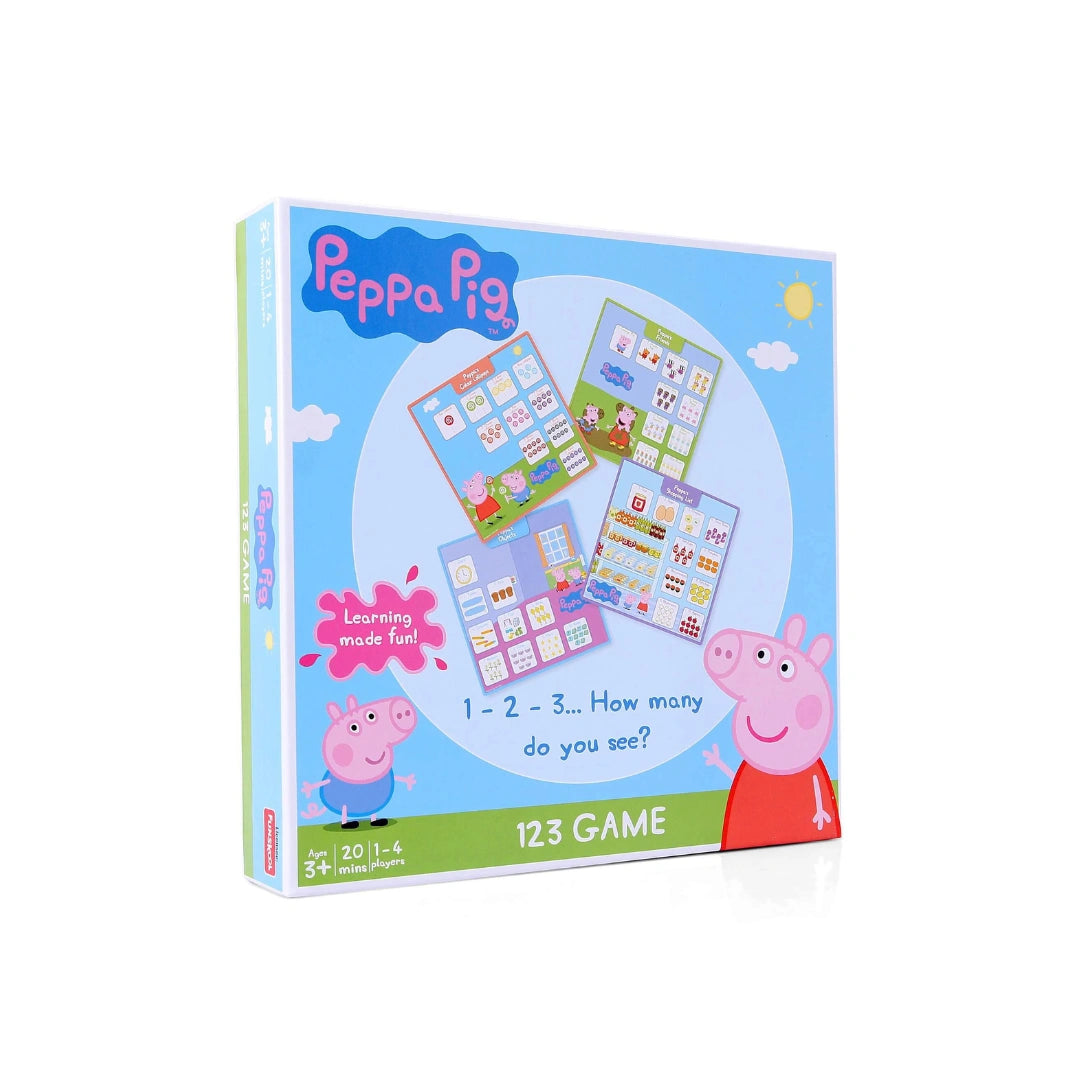 Fun Peppa Pig themed educational game for preschool number learning