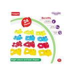 Nuts And Bolts,Interlocking Educational Blocks,Shape&Colours,Preschool Toys,Multicolor for Babies and KIds (6 Months+)