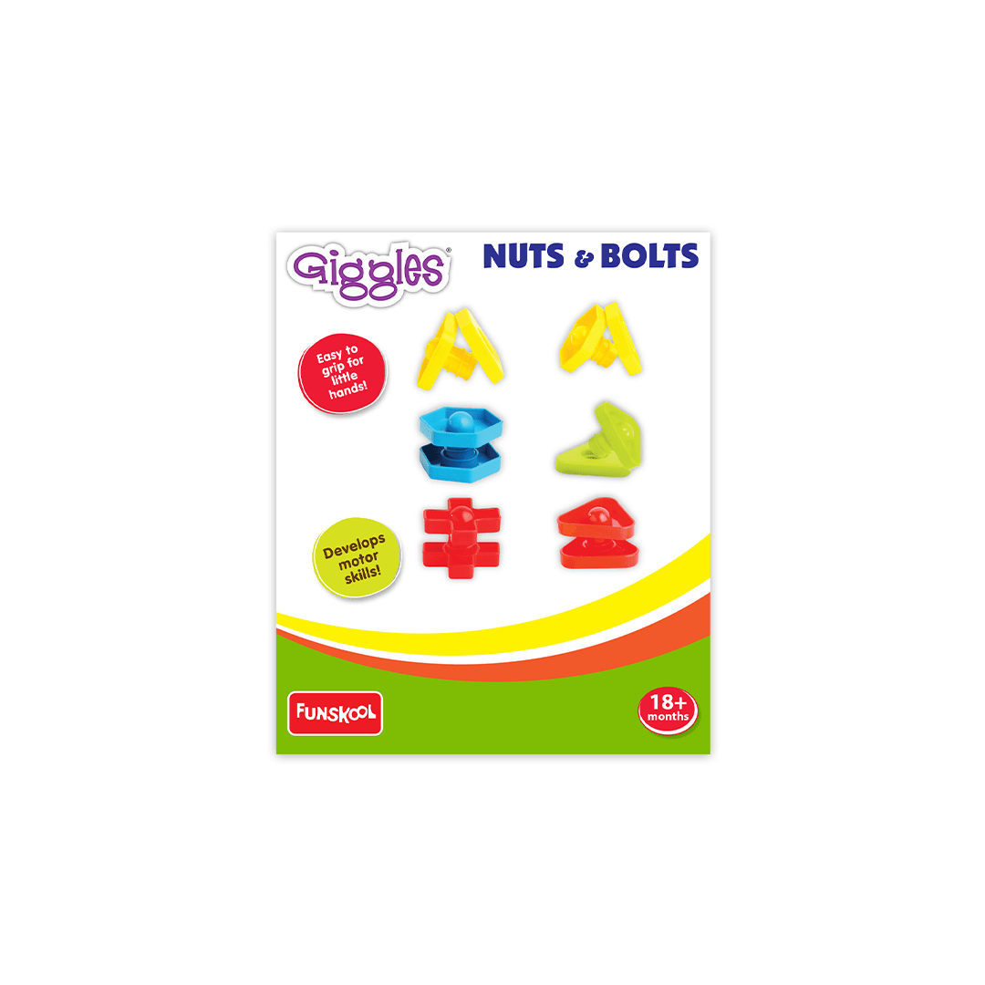 Funskool Toys Funskool Giggles Nuts & Bolts (18 Months+)