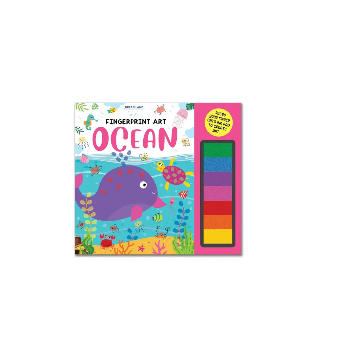 Ocean Thumbprint Fun