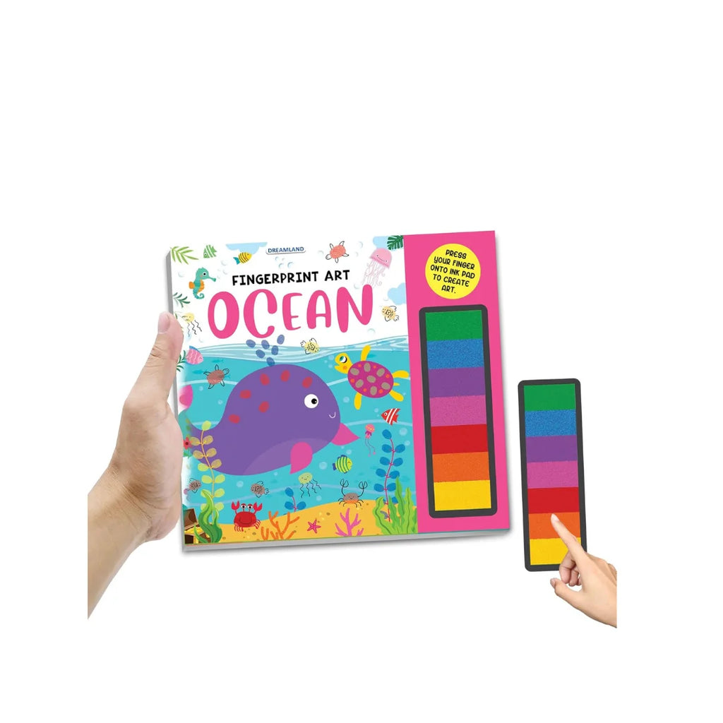 Ocean Thumbprint Fun