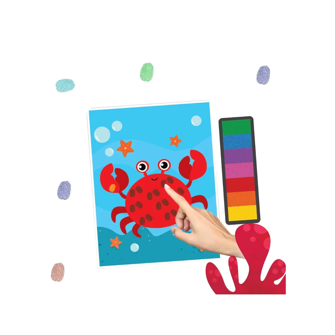 Ocean Thumbprint Fun