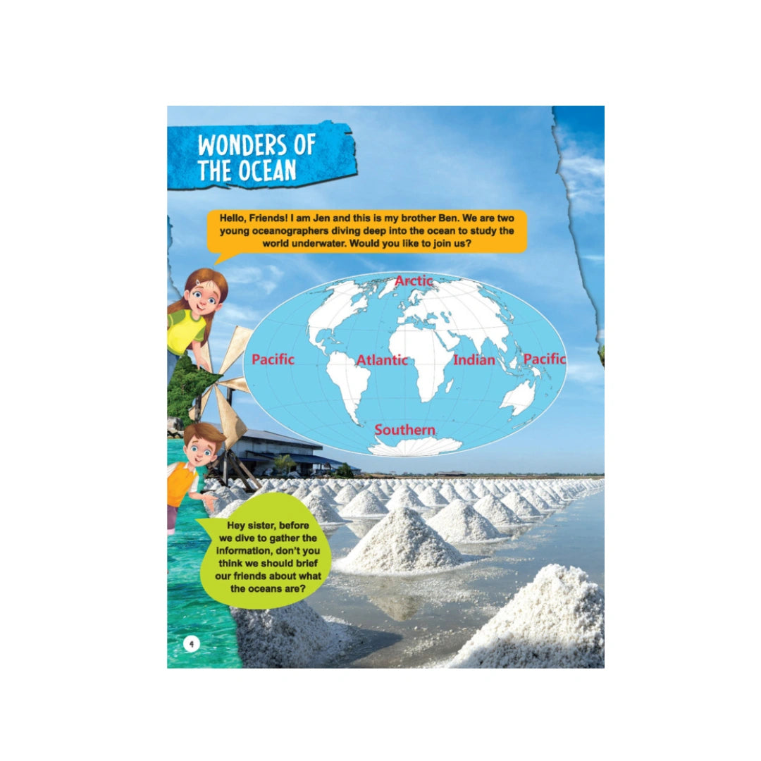 Ocean world encyclopedia for children
