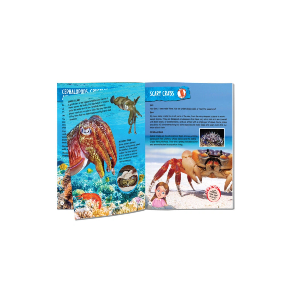Ocean world encyclopedia for children