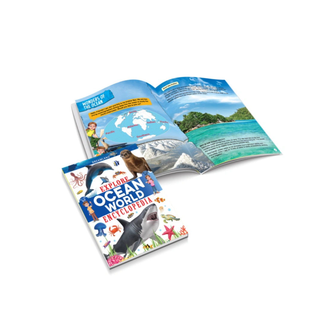 Ocean world encyclopedia for children