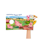 Old MacDonald Puppet Book ,Interactive Finger Puppet Story Book ,12 Pages with Soft Glove ,Early Learning Toy for Babies (6–24 Months)