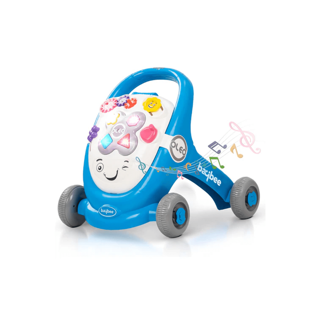 Baybee Toys Baybee Oleo Baby Walker for Kids, Baby Activity Walker With Music, LED Light, Rotating Gears & Easy Grip Push Handle (1-2 Years)