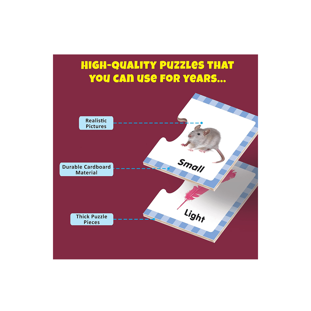 Little Berry Toys Little Berry Opposites Early Learning Puzzle for Kids (3-7 Years)