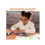 No-Mess Creative Space-Themed Sticker Activity Set with Colorful Art Fun for Kids