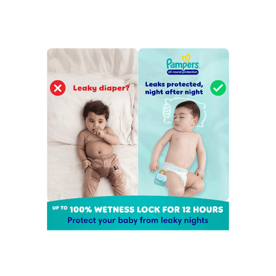 Pampers Baby Care Pampers All round Protection Pants, Small size baby diapers (S)