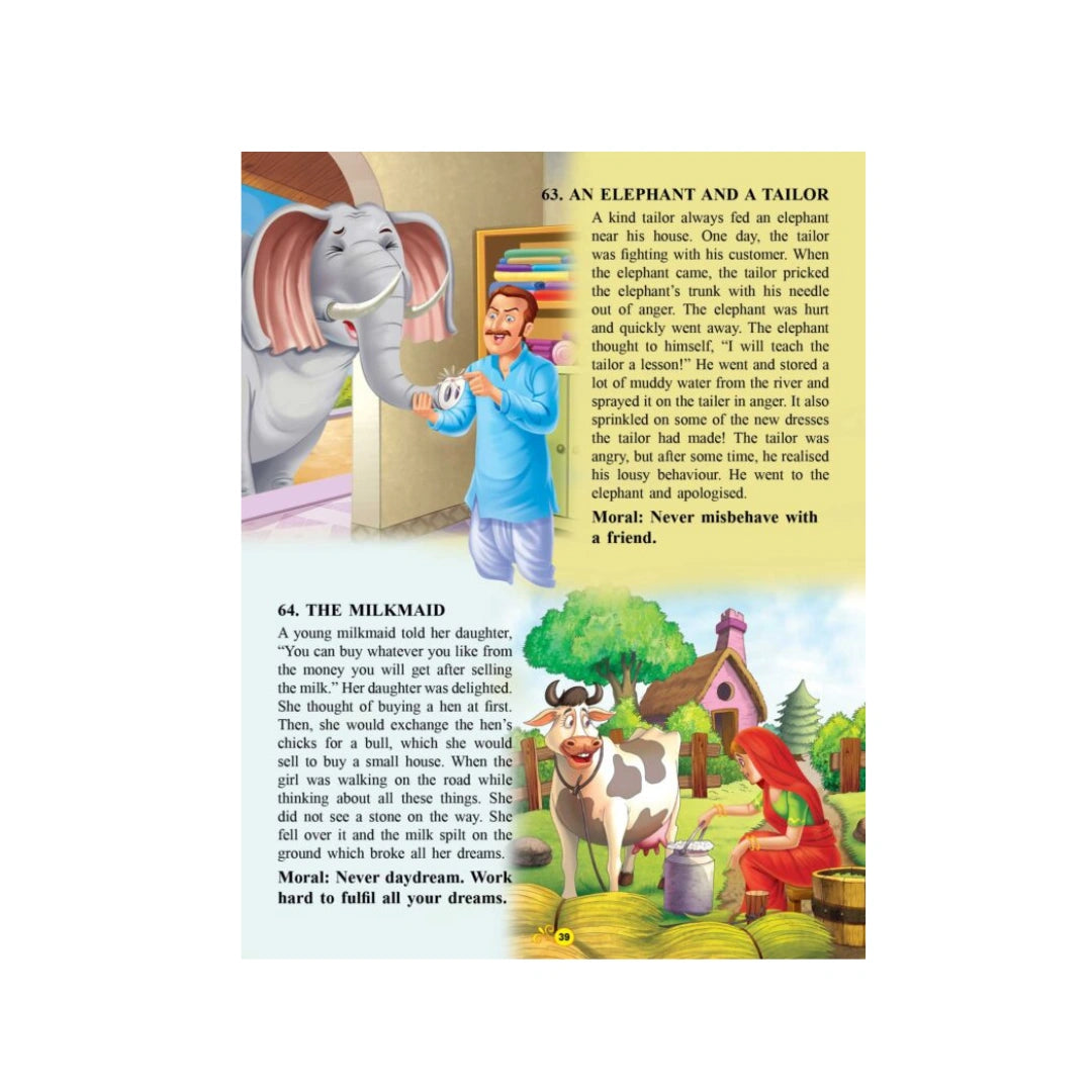 Children’s Panchatantra storybook with simple moral stories.