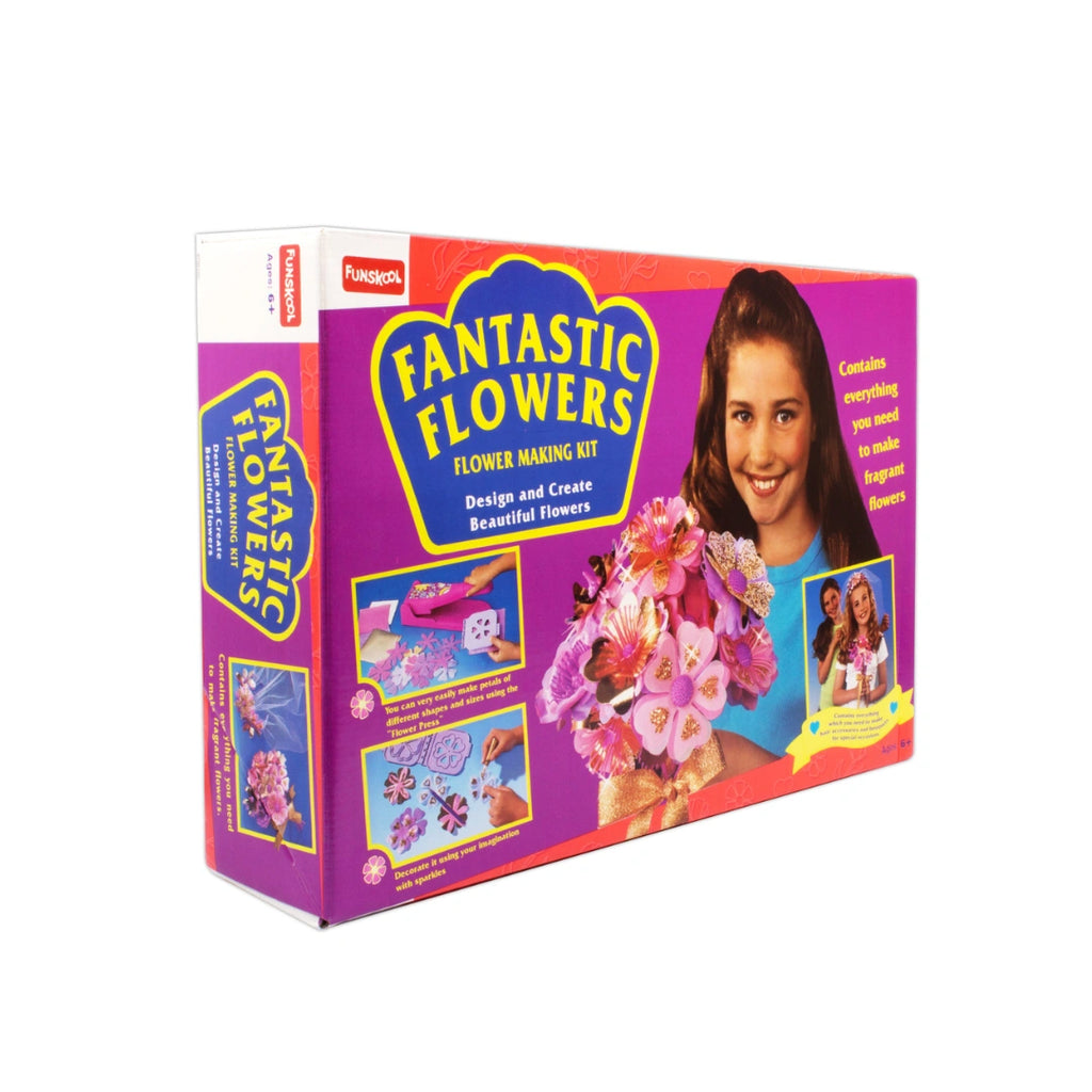 Paper flower craft kit for kids