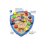 Skillofun Toys Skillofun Paw Patrol Shape Sorter Clock