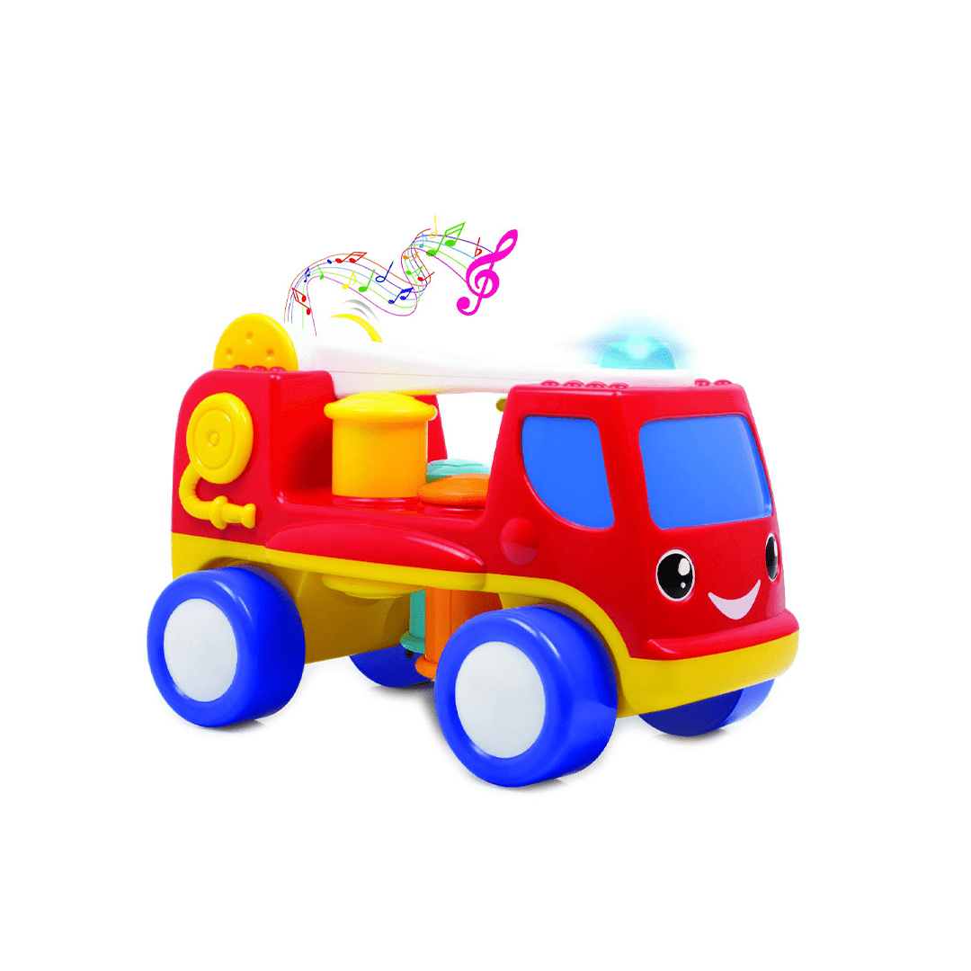 Funskool Toys Funskool Giggles Peg Basher Fire Engine (12 Months+)