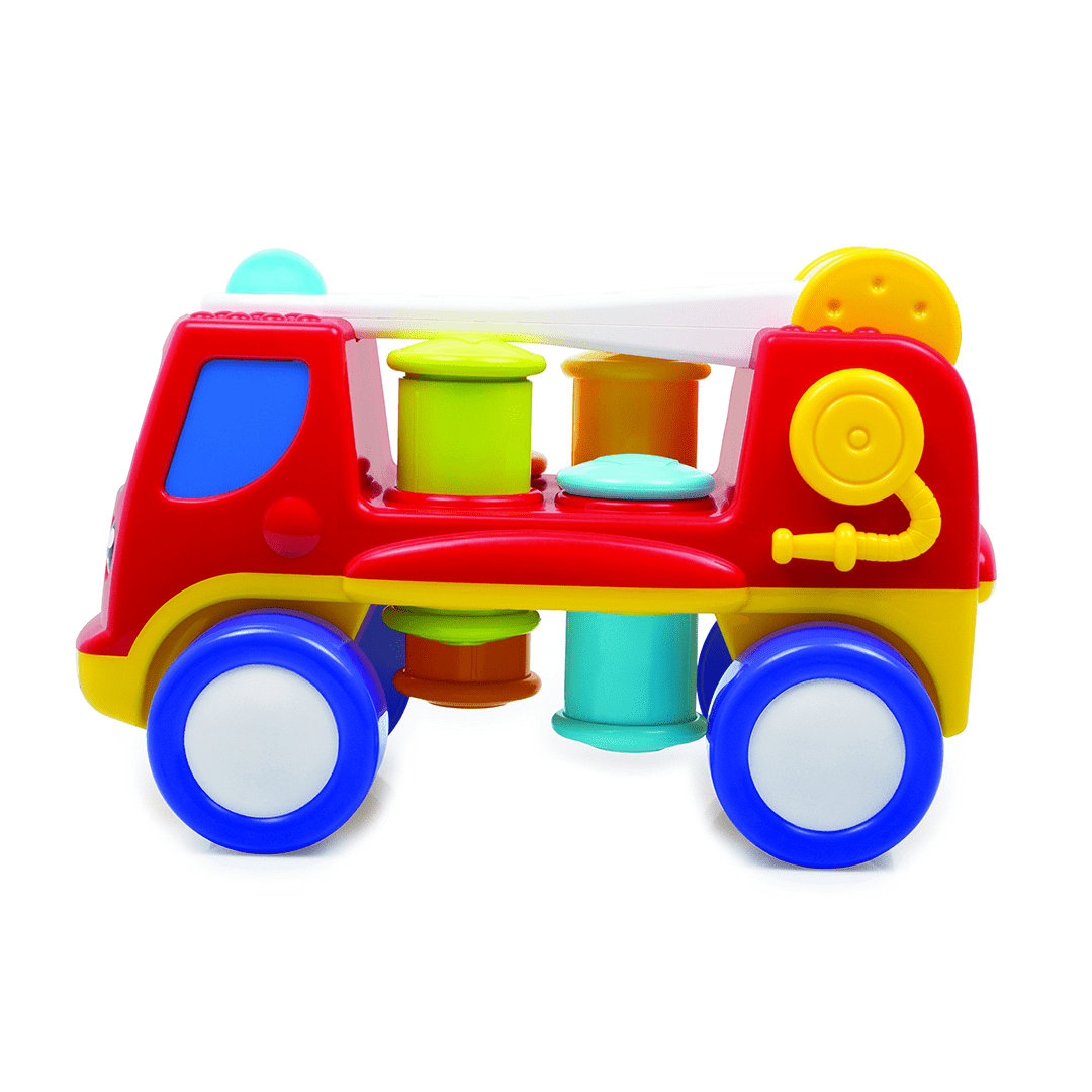 Funskool Toys Funskool Giggles Peg Basher Fire Engine (12 Months+)