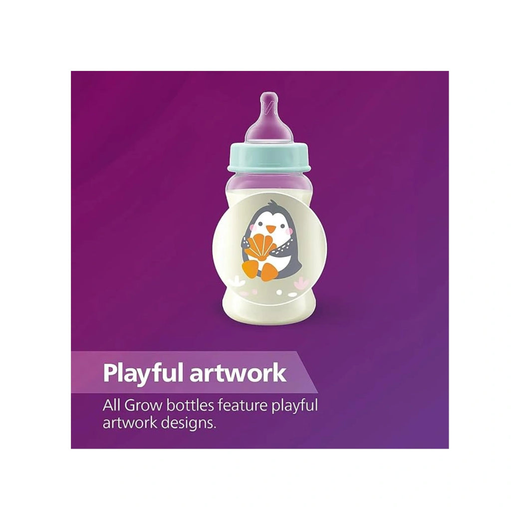 Penguin shell baby feeding bottle