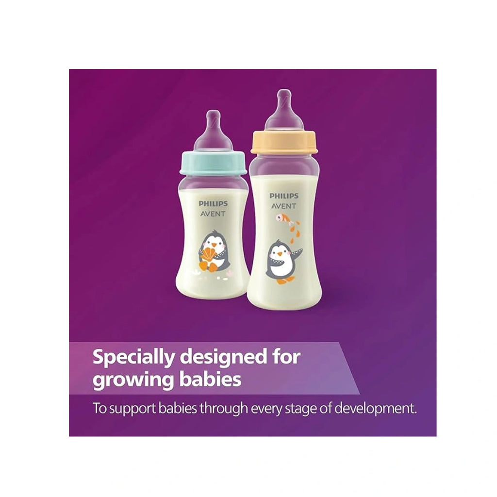 Penguin shell baby feeding bottle