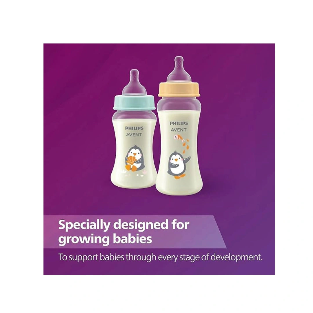 Penguin shell baby feeding bottle