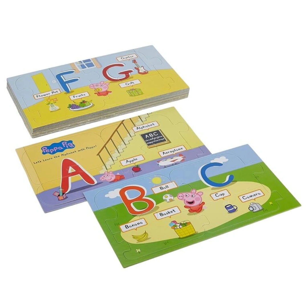 Educational ABC Learning Floor Puzzle with 56 Large Pieces