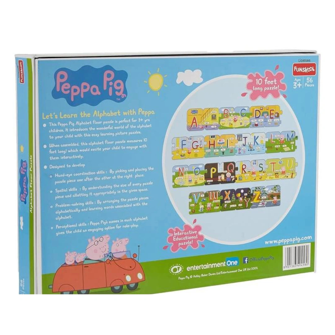 Educational ABC Learning Floor Puzzle with 56 Large Pieces