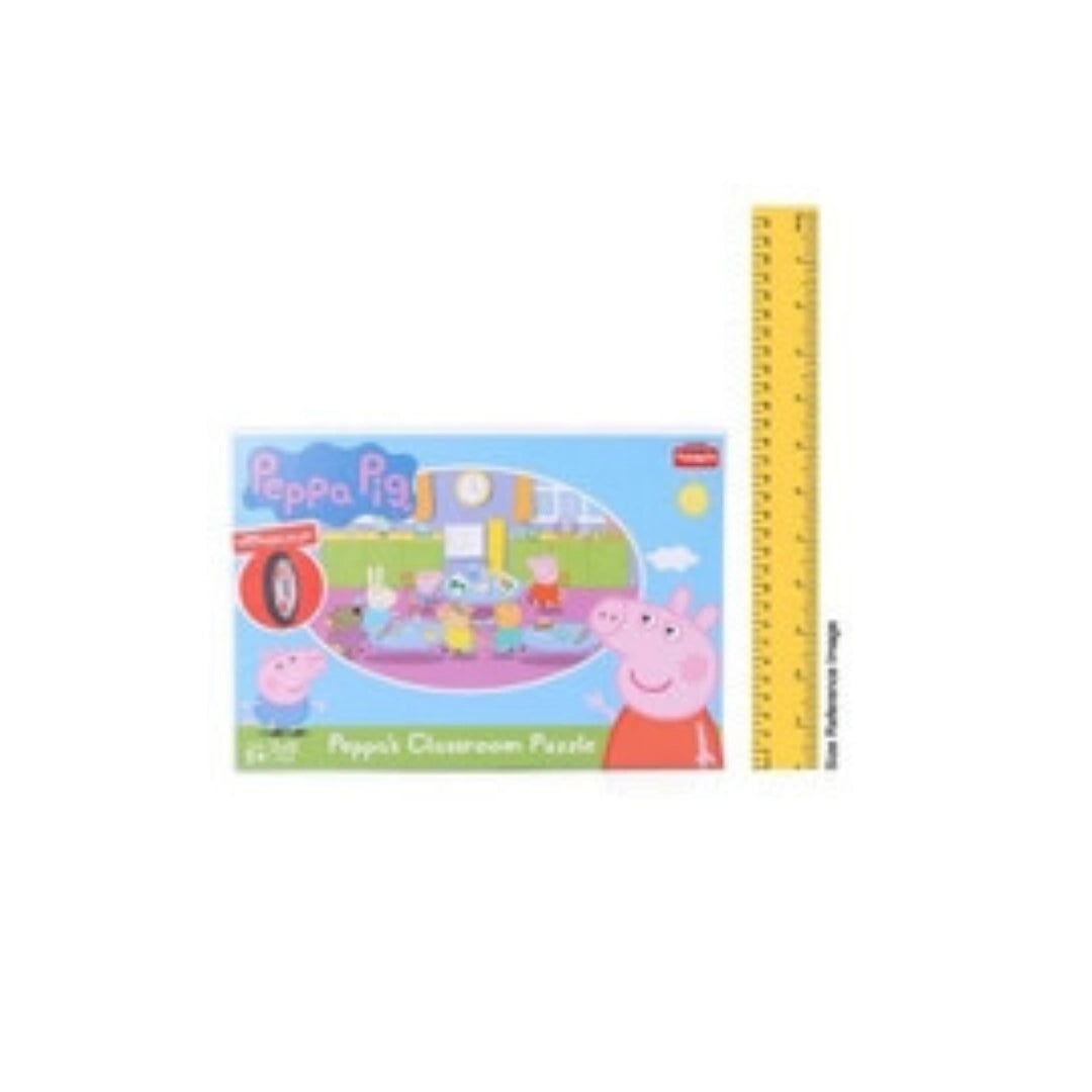 Educational Puzzle with Bright Classroom Scenes