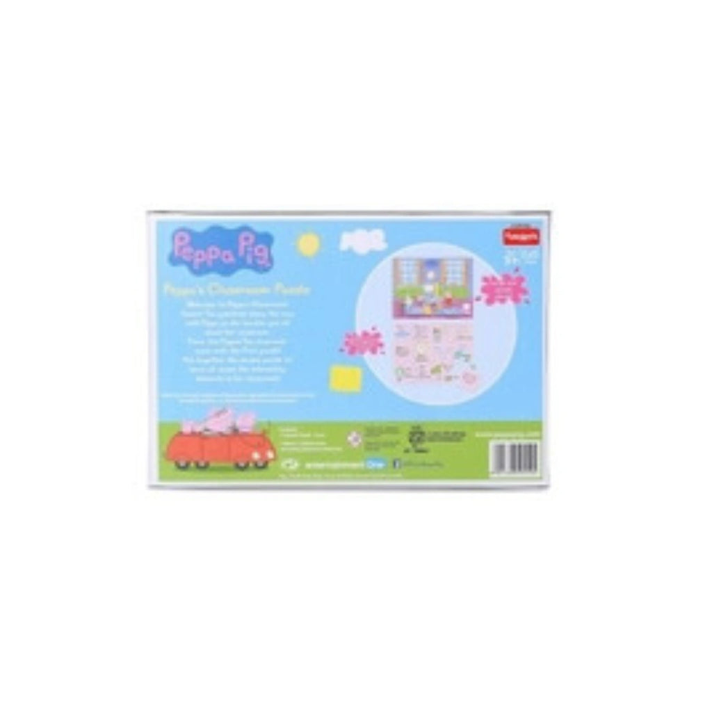 Educational Puzzle with Bright Classroom Scenes