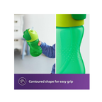 Toddler bendy straw cup with anti-leak valve
