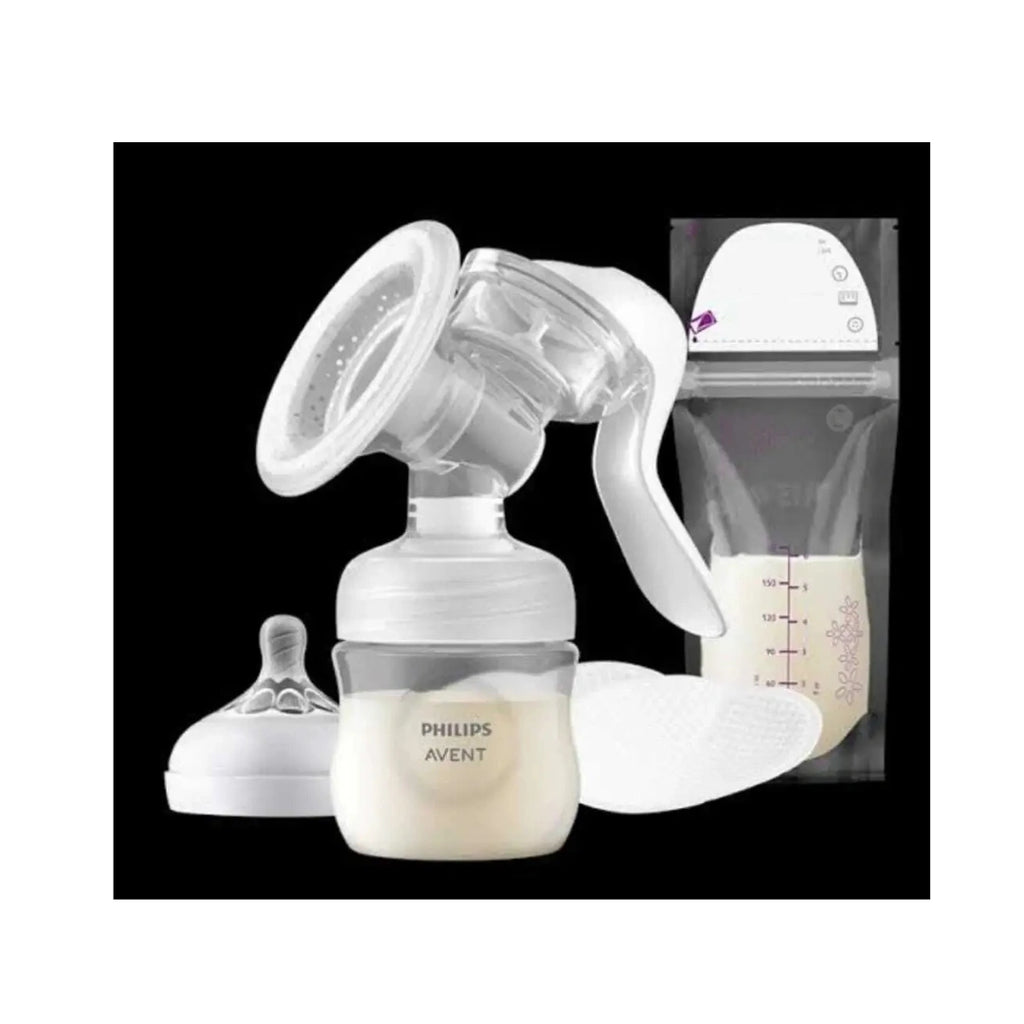Philips Avent manual breast pump kit