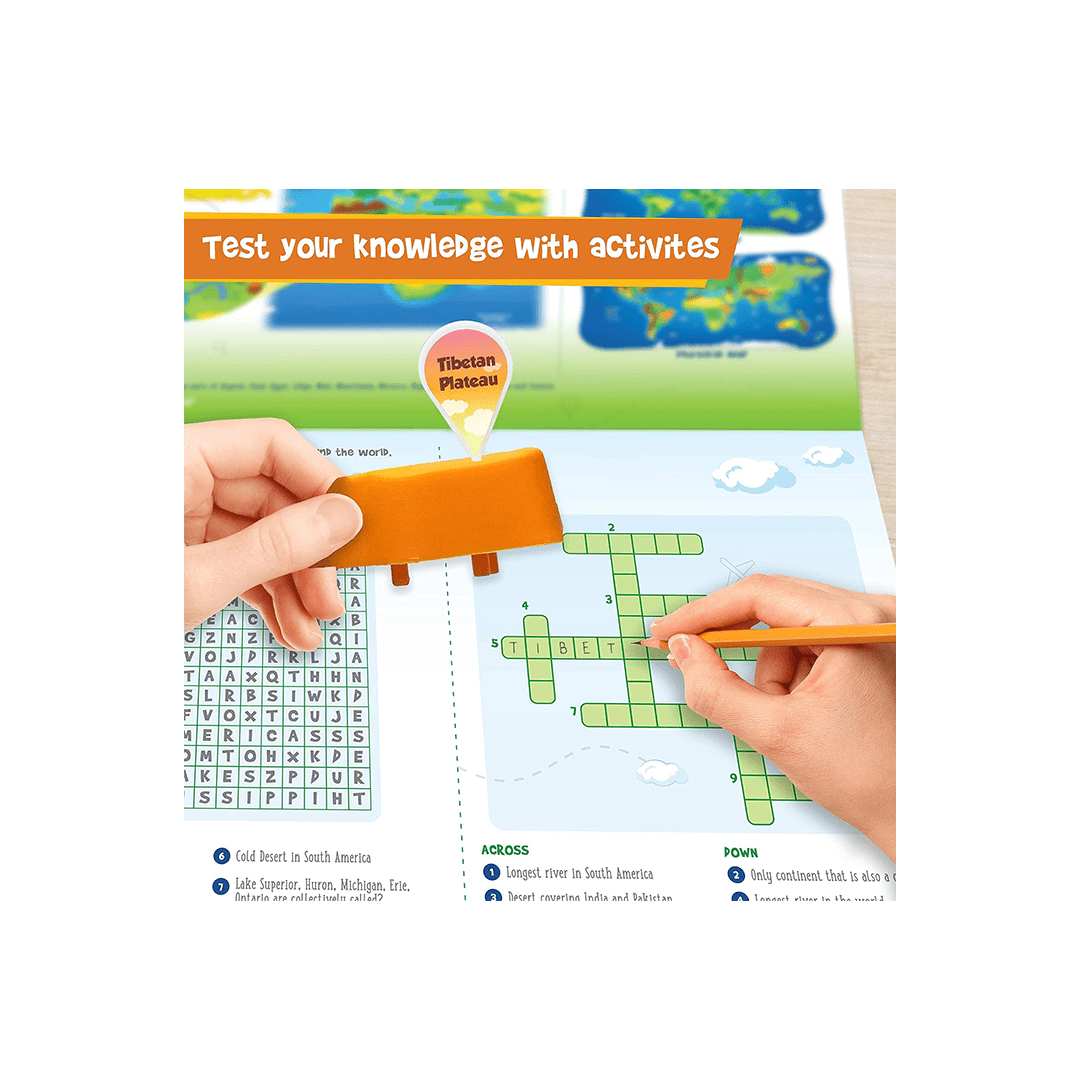 Imagimake Science & Exploration Sets Imagimake Mapology - Physical Features of World (5-7 Years)